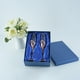 thumbnail image 4 of Juego de copas de champán con diamantes de imitación "Diamond Creative Premium Champagne Gift Red" Oro rosa, 4 of 9