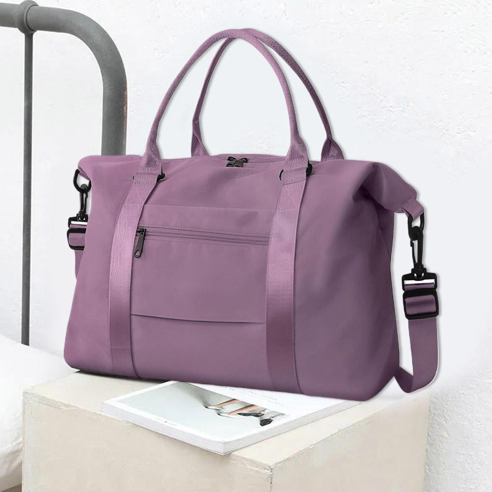 Travel Duffle Bag,Waterproof Weekender Bag for Women and Men,Lightweight Carry Bag Sport Bag,Overnight Gym w Luggage Tote on