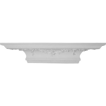36"W x 7 3/8"H x 9 1/8"P Victorian Shelf