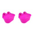 thumbnail image 4 of ZheElen Plastic Durable Construction And Multifunctional Bird Bathtub For Pet Bird Easy To Mirror purplish red 2Set, 4 of 6