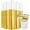 Gold Rimmed Cups, variant on 200 Pack 12 oz Clear Plastic Cups, Disposable Cups Reusable Plastic Tumblers, Heavy-duty 12 Ounce Clear Cups Tumblers for Party, Thanksgiving, Halloween, Christmas