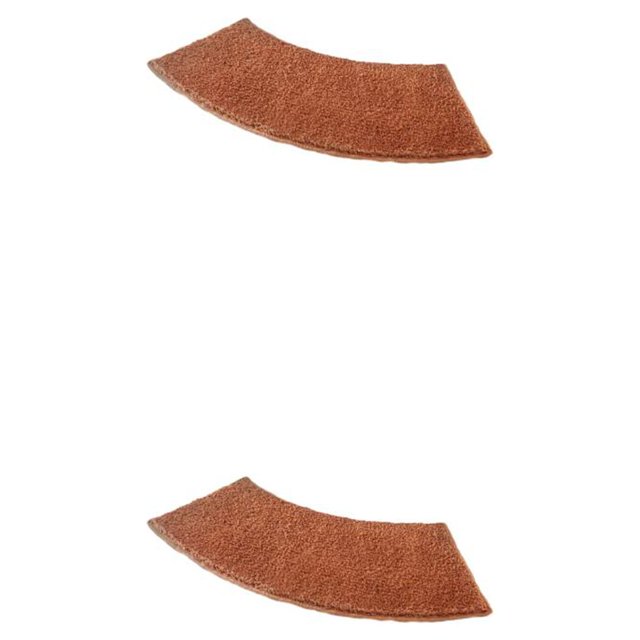 Kearding Exquisito tapete hecho a mano Fuerte absorción de agua y parte inferior SoftTPR para un fuerte agarre Felpudo Marrón Marrón 2Conjunto