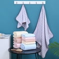 thumbnail image 3 of Mdesiwst 1 Set Cotton Towel Luxurious Super Soft Absorbent Lightweight Bath Face Quick-drying Towels Home Supplies, 3 of 8