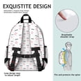 thumbnail image 2 of Fun School Backpack Adjustable Padded Straps Chest Strap Water-Resistant Bookbag For Elementary Students, 2 of 6