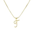 thumbnail image 1 of Collar de cadena de serpiente de oro con incrustaciones de circonita de cobre puro creativo con letras, cadena de clavícula de alta gama, 1 of 4