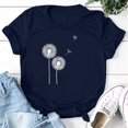 thumbnail image 4 of Blusa de manga corta con cuello redondo y estampado de tallas grandes para mujer OAVQHLG3B Store  lin121212, 4 of 4