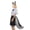 Black, variant on Realistic Fox Wolf Ear Headband Tail,2 Peice Faux Fur Fursuit Fox Costume for Halloween Carnival,Therian Fox Wolf Tail
