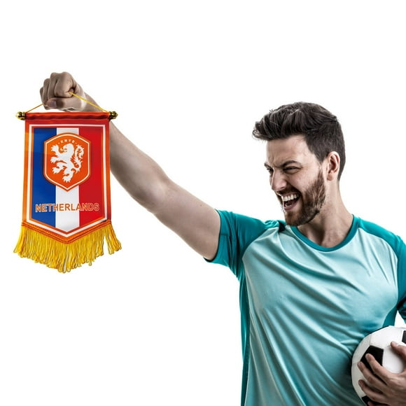 Last Chance 2022 Flag Football Fan Supplies Tassel Decoration Flag Top 32 Hanging Flag 2025 New