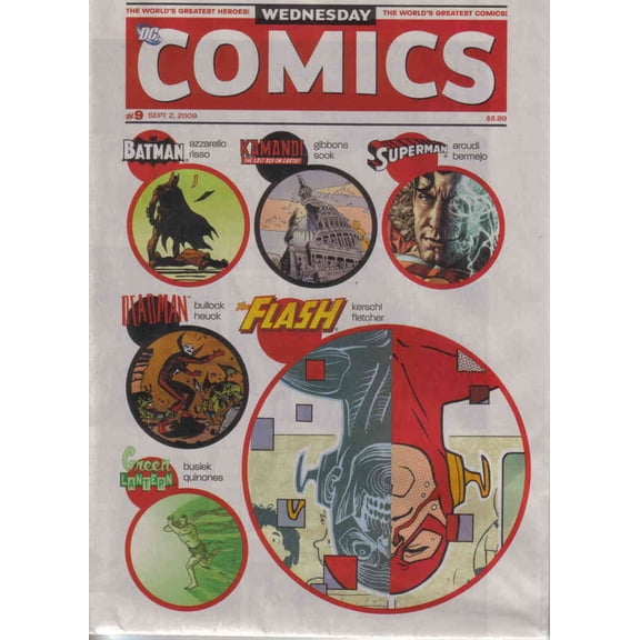 Wednesday Comics #9 VF ; DC Comic Book