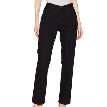 Women's Mid-Rise Relaxed Fit Straight Leg Jeans 14