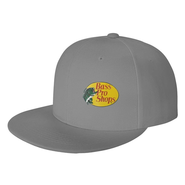Bass Pro Shop Baseball cap Gray One Size Adjustable Snapback Hat 
