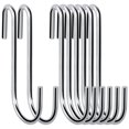 thumbnail image 1 of ESFUN Paquete de 30 ganchos en forma de S resistentes para sartenes y ollas, ganchos para colgar, ganchos en forma de S para utensilios de cocina, ollas, utensilios, ropa, bolsas, toallas, plantas, 4, 1 of 5