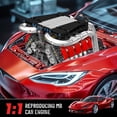 thumbnail image 3 of SNOWEAGLE V8 Engine Building Blocks Sets, V8 Engine Model kit That Run, Build Your Own STEM Model Engine, Physical Science Experiment Model, Best STEM Toy Gifts for Kids/Adult(1169+PCS), 3 of 9
