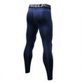 thumbnail image 2 of Uhndy Men'S Athletic Compression Pants Baselayer Quick Dry Sports Running Gym Workout Tights Leggings darkblue XL, 2 of 2