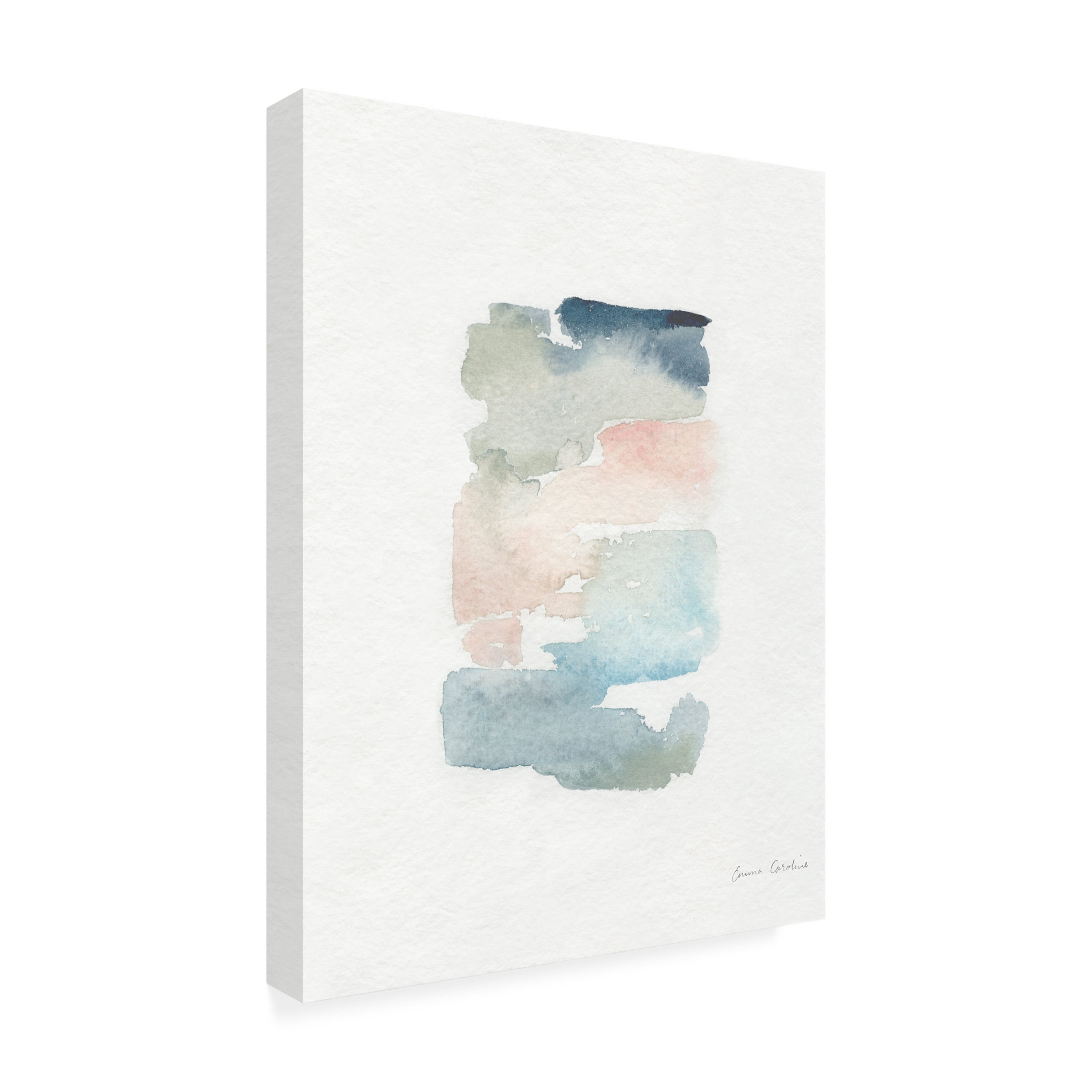 Emma Caroline 'Sea Glass Color Studies II' Canvas Art