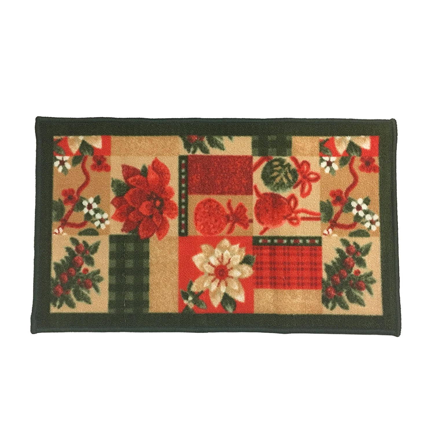 Christmas Kitchen Rug, Christmas Gift 18"x30", Rectangular