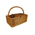thumbnail image 3 of Wald Imports  Willow 17-inch Picnic Basket, 3 of 3