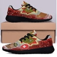 thumbnail image 3 of Canada Merry ChriStas Eh Canada Beaver and Bear Shoes Sneakers Black Size 9.5, 3 of 7