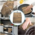 thumbnail image 4 of Sunflower Leaves Retro Wood Board Microfiber Cleaning Cloths Hand Towels Dishcloth Utensils For Kitchen House Things Wipe Towel, 4 of 6