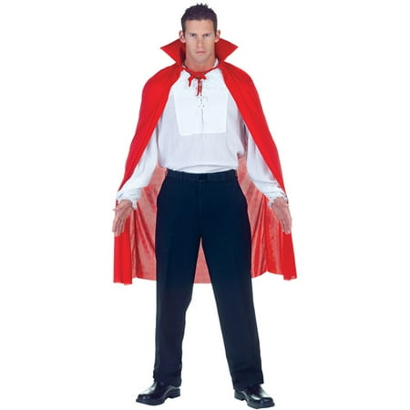 Red Cape Adult Halloween Accessory