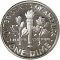 thumbnail image 2 of 2005 S Roosevelt Dime Choice Proof Clad 10c US Coin Collectible, 2 of 2