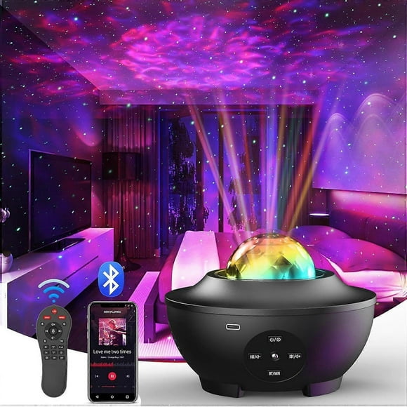 Star Projector, Projector for Bedroom, Light Projector with Remote,Bluetooth