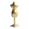 thumbnail image 1 of lionlar Support de Présentation en Alliage pour Robe de Poupée, Support de Modèle de Mannequin Doré, 1 of 7