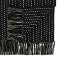 thumbnail image 3 of Saro Lifestyle Stitched Fringe Table Runner, 3 of 3