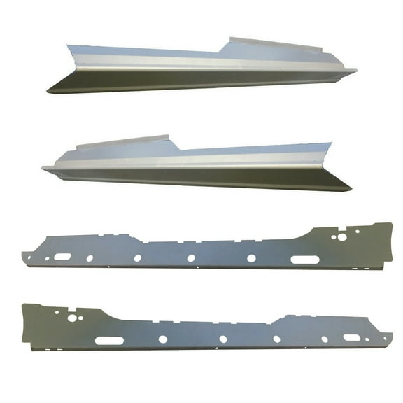 Fit For Ford F-150 99-03 Extended Cab Outer And Inner Rocker Panels 4 Pieces