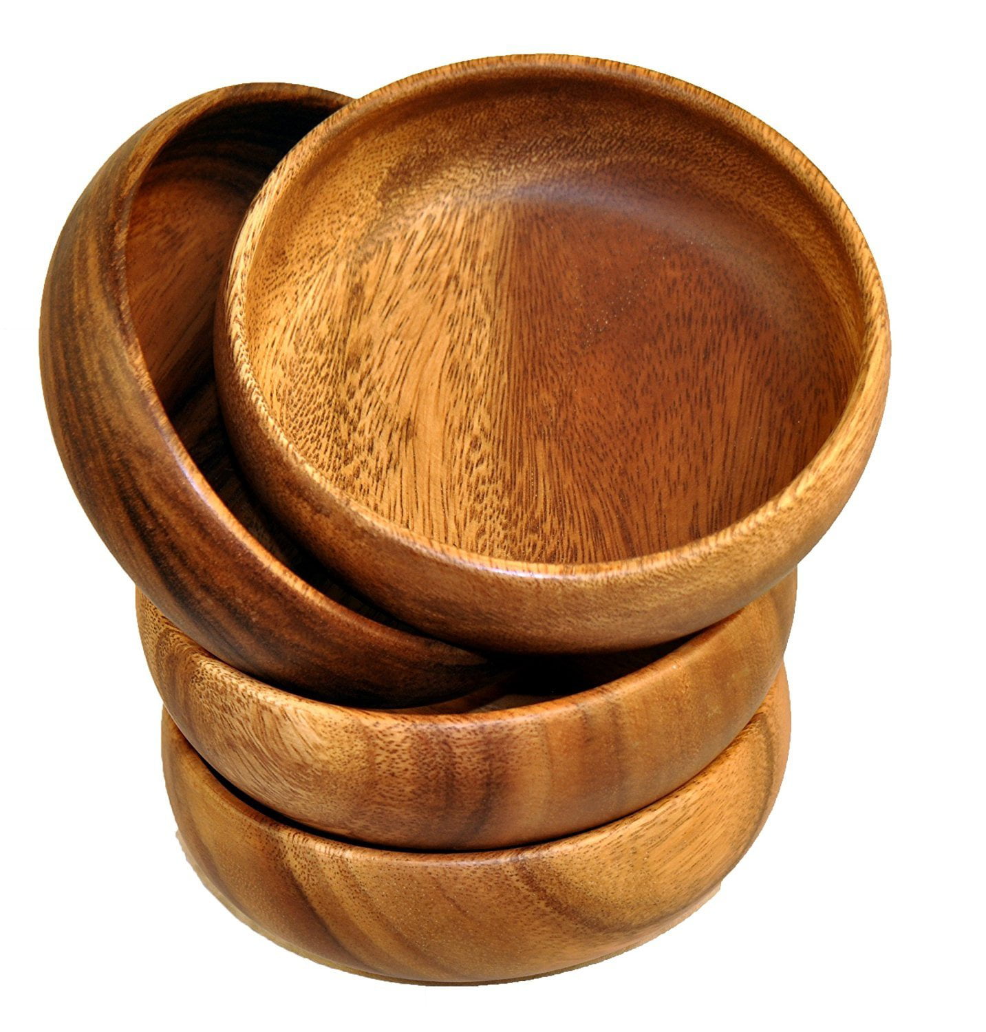 Pacific Merchants Trading Hardwood Acaciaware Round Calabash Bowl 