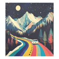 thumbnail image 6 of Yayeee Magnetic Dishwasher Cover for The Front Decoration Home Kitchen Machine Sticker Protector, Evening Mountain Road, 6 of 6