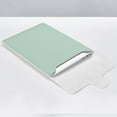 thumbnail image 2 of Pobuds Leather Laptop Sleeve, Padded Case, Thin Portable, Versatile Bag - Compatible with most 13 inch laptops for MacBook Pro 13 inch 2016 or later, MacBook Air 13,14 - Vertical, SEA FOAM BLUE, 2 of 5