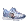 thumbnail image 3 of Disney Girl Frozen Ii Hook And Loop Casual Sneakers, Blue Purple, Size: 10, 3 of 6