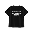 thumbnail image 4 of Can't Wait To Gamble Today Heavy Cotton Tee - Funny Shirt - Poker - Blackjack - Casino - Gift For Men and Women - Roulette - Slots, 4 of 6