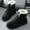 Black, variant on LSLJS Womens Snow Boots Casual Flat Sneakers Female Lace-Up Solid Color Cotton Shoes Winter Warm Snow Boots Comfortable Outdoor Anti Slip Shoes