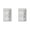 White 2PCS, variant on Blank Planning Checklist List To Do List Memo Board Detachable Message Board Plastic Checklist Reusable Chore List Slider Personal Calendar Planner