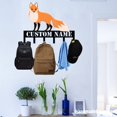 thumbnail image 3 of Handmadetneonsign Fox Berry Coat Rack Wall Hanger, Kids Metal Wall Hooks, Keys Holder, Clothes Hook 70632, 3 of 5