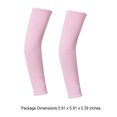 thumbnail image 3 of Guardurnaity Mangas de brazo Protección Cómodo Transpirable 1 par Mangas de enfriamiento de compresión Artículos deportivos para conducir Ciclismo guantes y mitones Rosa Guardurnaity AP009236-08, 3 of 6