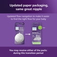 thumbnail image 3 of Philips Avent Natural Response Nipple Flow 2, 0M+, 2 pack, SCY962/02, 3 of 8