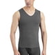 thumbnail image 1 of Jumpingount Ropa interior térmica Tops Terciopelo sin costuras Grueso Cuello en V Color sólido Invierno Hogar Dormir Ropa interior Chaleco Ropa interior Hombre gris SG, 1 of 6