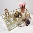 thumbnail image 2 of Bandeja del soporte de la barra de labios para el soporte de exhibición del almacenamiento de la joyería con la caja transparente del cepillo del maqu Zulema Estuche de almacenamiento de joyería cosmética, 2 of 7