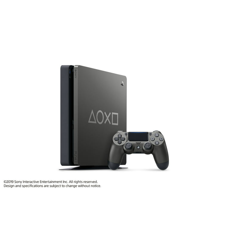 Best Buy: Sony PlayStation 4 Days of Play Limited Edition 1TB Console Steel  Black 3003979