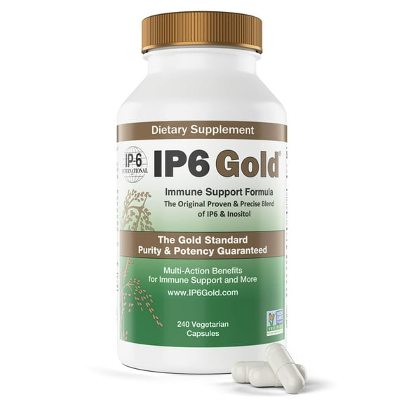 IP6 International IP6 Gold Immune Support Formula 240 Vegetarian Capsules