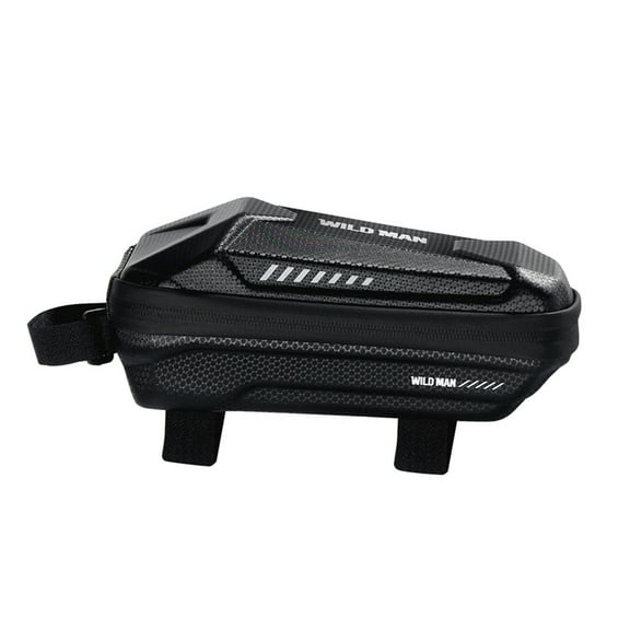 Yucurem WILD MAN Bicycle MTB Bike Front Frame Storage Bag Waterproof Hard Shell Bag