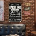 thumbnail image 3 of Parrilla Placa Metal Vintage Comida Pintura Hierro Rectangular Pared 20x30cm, 3 of 9