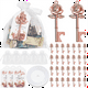 thumbnail image 3 of 30 piezas abridor de botellas con forma de llave, tarjeta de papel, decoración para bodas, regalos de despedida de soltera, recuerdos de boda para invitados, B, 3 of 8