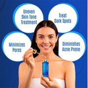 Dermaxgen 10% Niacinamide Serum for Smooth, Bright & Youthful Skin, Pore Reducer + Uneven Skin Tone Treatment, Treat Dark Spots, Diminishes Acne Prone, Skin Balancing, Restores Elasticity