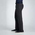 thumbnail image 3 of Men's Haggar® Cool Right® Performance Flex Straight-Fit Flat-Front Pants Color: Heather Gray Size: 38X32, 3 of 4