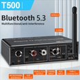 thumbnail image 3 of Receptor Transmisor AUX 3.5Mm ÓPtico Coaxial InaláMbrico MúSica Audio Adaptador Bluetooth 5.3 Convertidor Digital A AnalóGico, 3 of 5