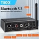 thumbnail image 3 of Receptor Transmisor AUX 3.5Mm ÓPtico Coaxial InaláMbrico MúSica Audio Adaptador Bluetooth 5.3 Convertidor Digital A AnalóGico, 3 of 5